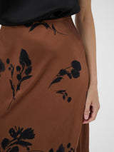 Laurina PW Skirt, Brown/Black