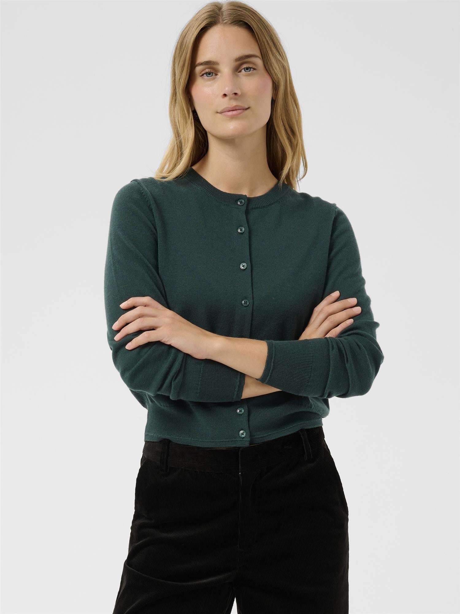 Noelani PW Cardigan, Green