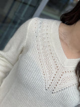 Pailin - Pullover, Ivory