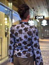 Cord Shirt, Blue Peony