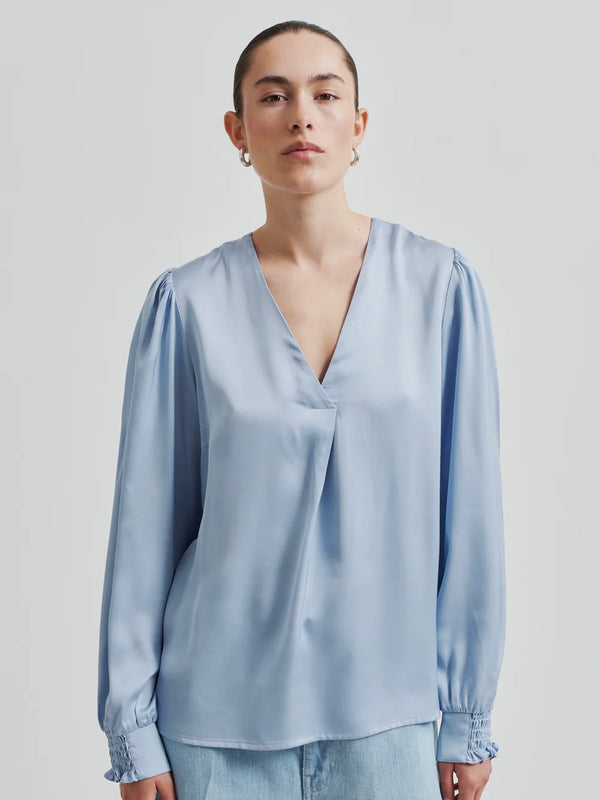 Barri Blouse, Blue