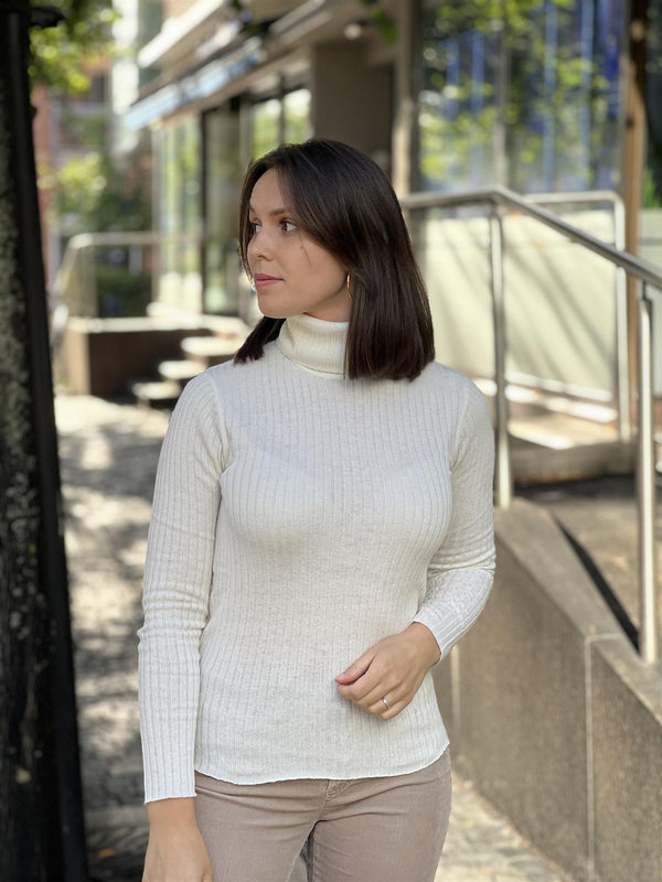 Pirette Pullover, ULL, Ivory