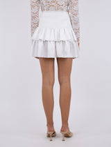 Carin R Skirt, White