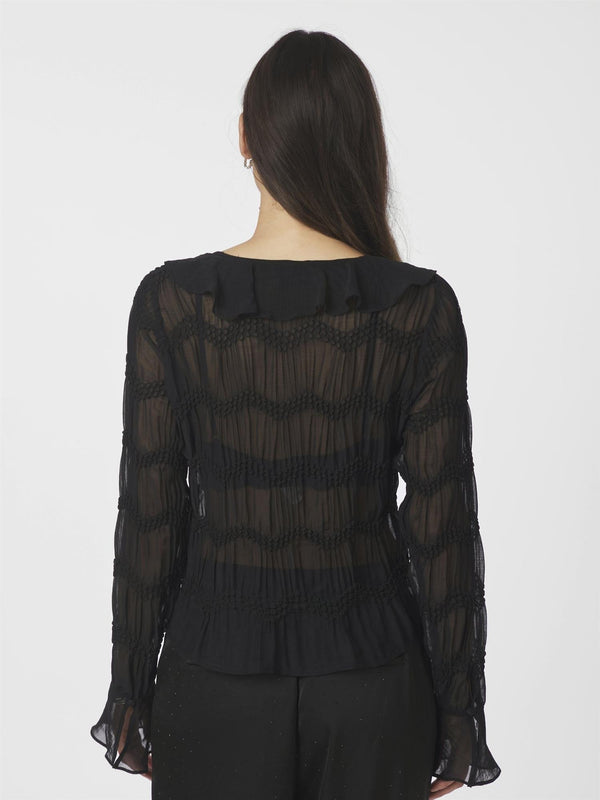 Anika Crepe Chiffon Blouse