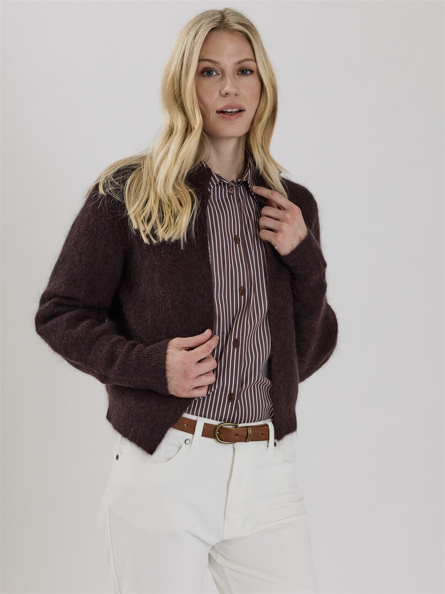 Chelsea Cardigan, Chocolate