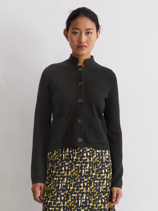 Cardigan, longsleeve, Black