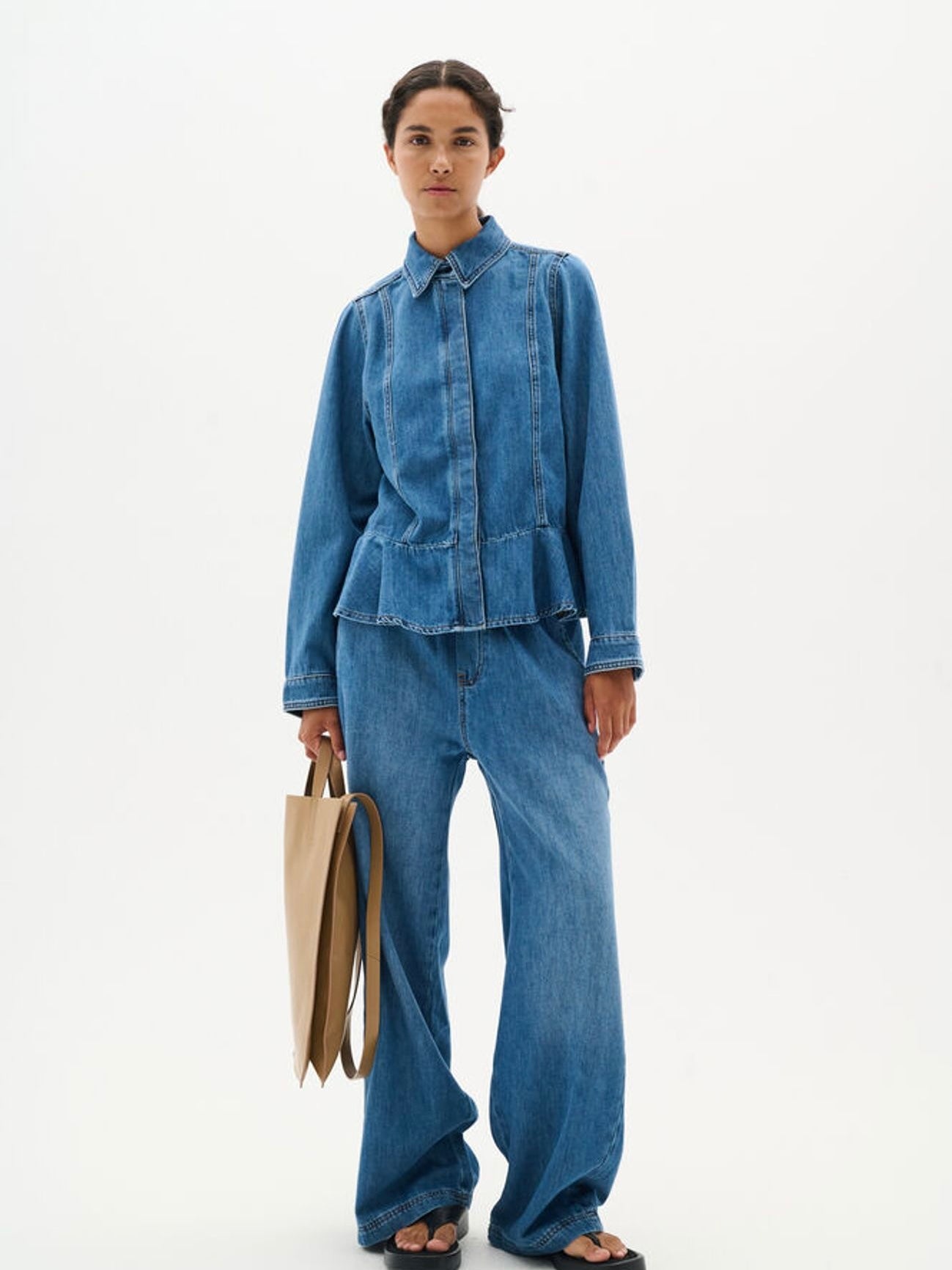 SOPHINA IW SHIRT, Blue denim