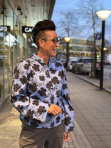 Cord Shirt, Blue Peony