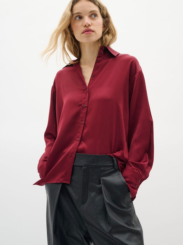 Pauline IW Shirt, Burgunder