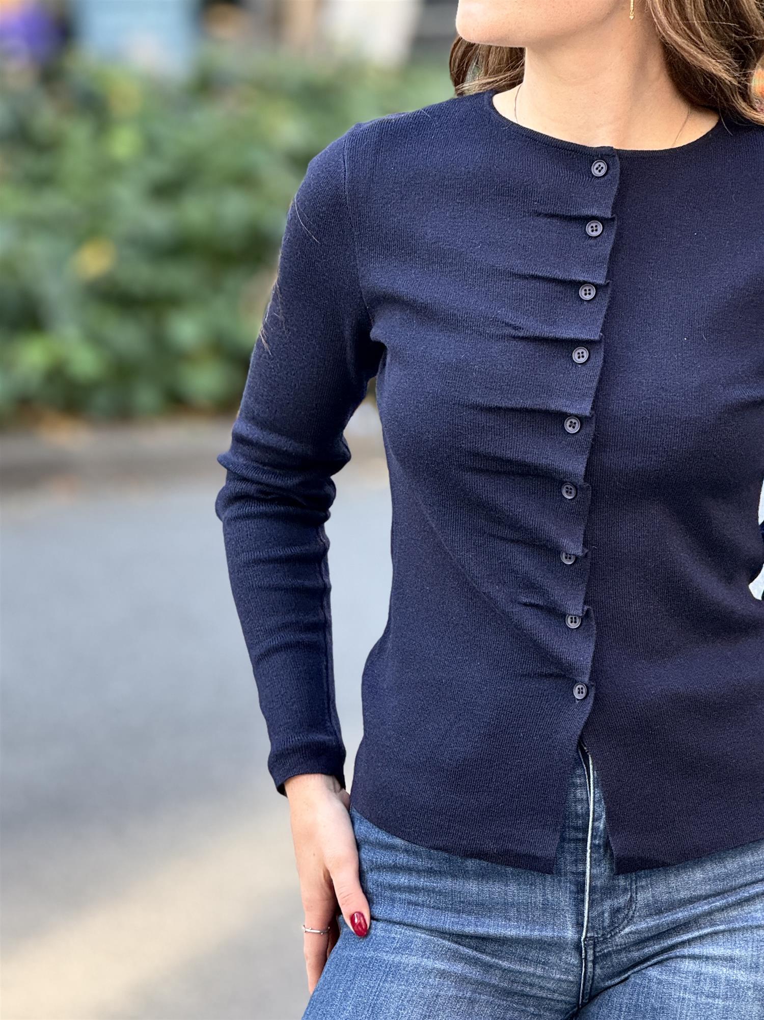 GAMIRA Cardigan, Blue