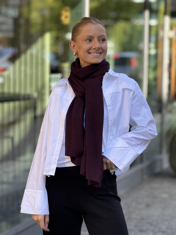 Scarf  Fiona, Burgunder
