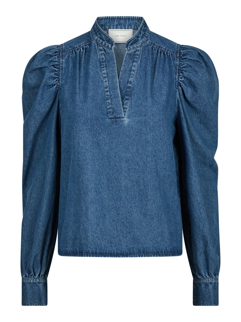 Rosslyn Denim Blouse