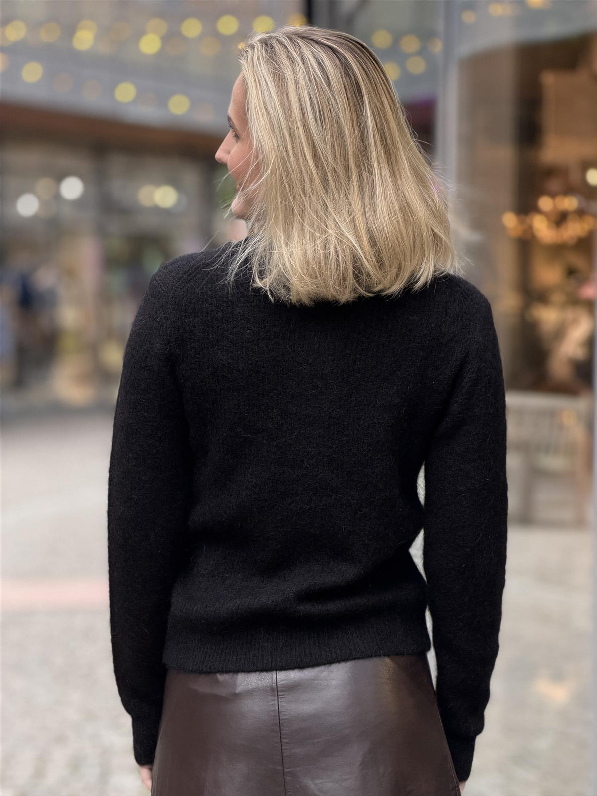 Aida Cardigan, Black