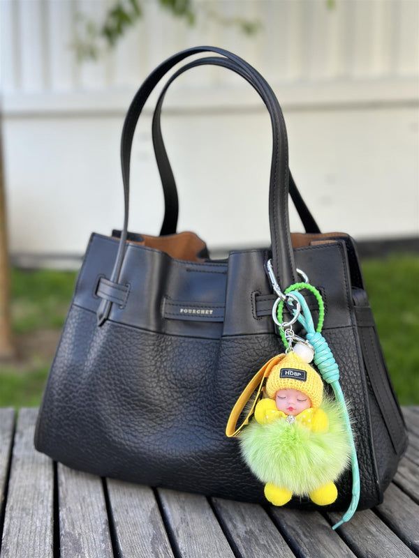 Bag Charm, Green Babyface