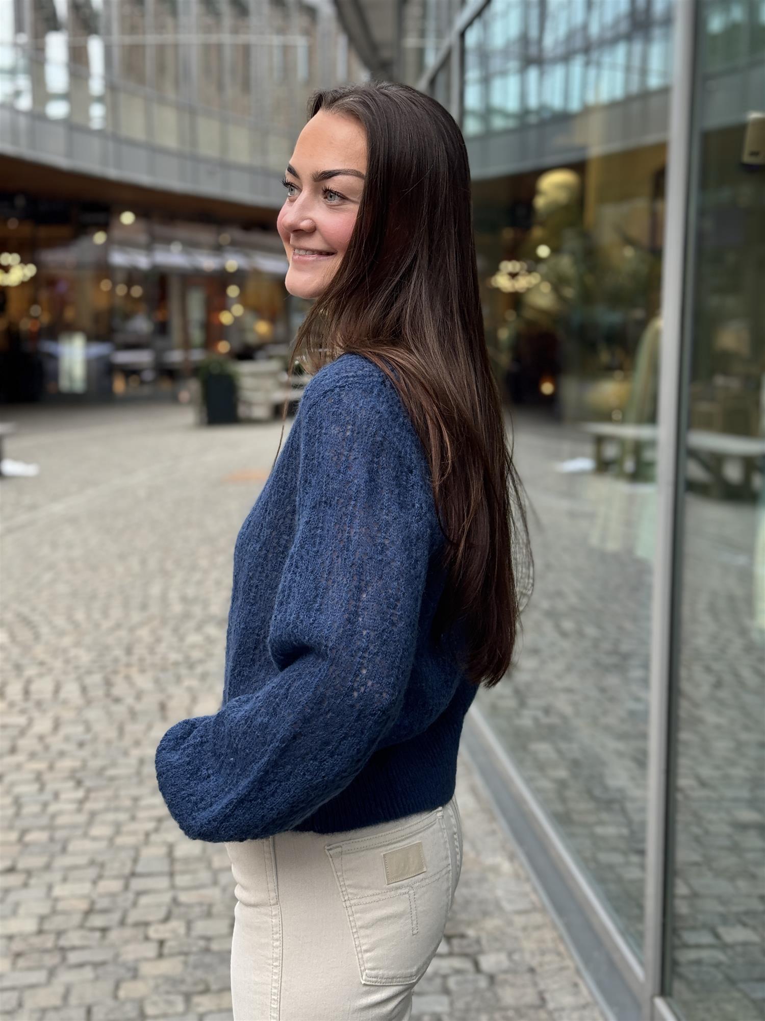 Aimi Cardigan, Ocean Blue