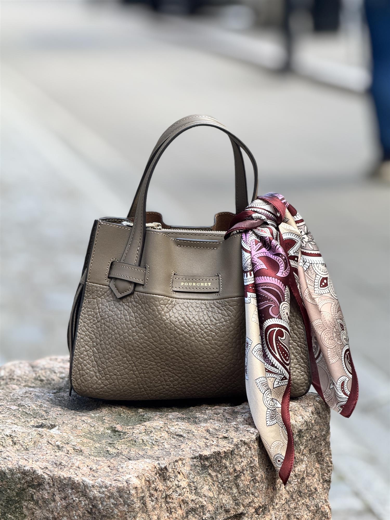 Cara Scarf, Burgunder