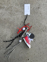 Bag Charm, Red Basket Converse