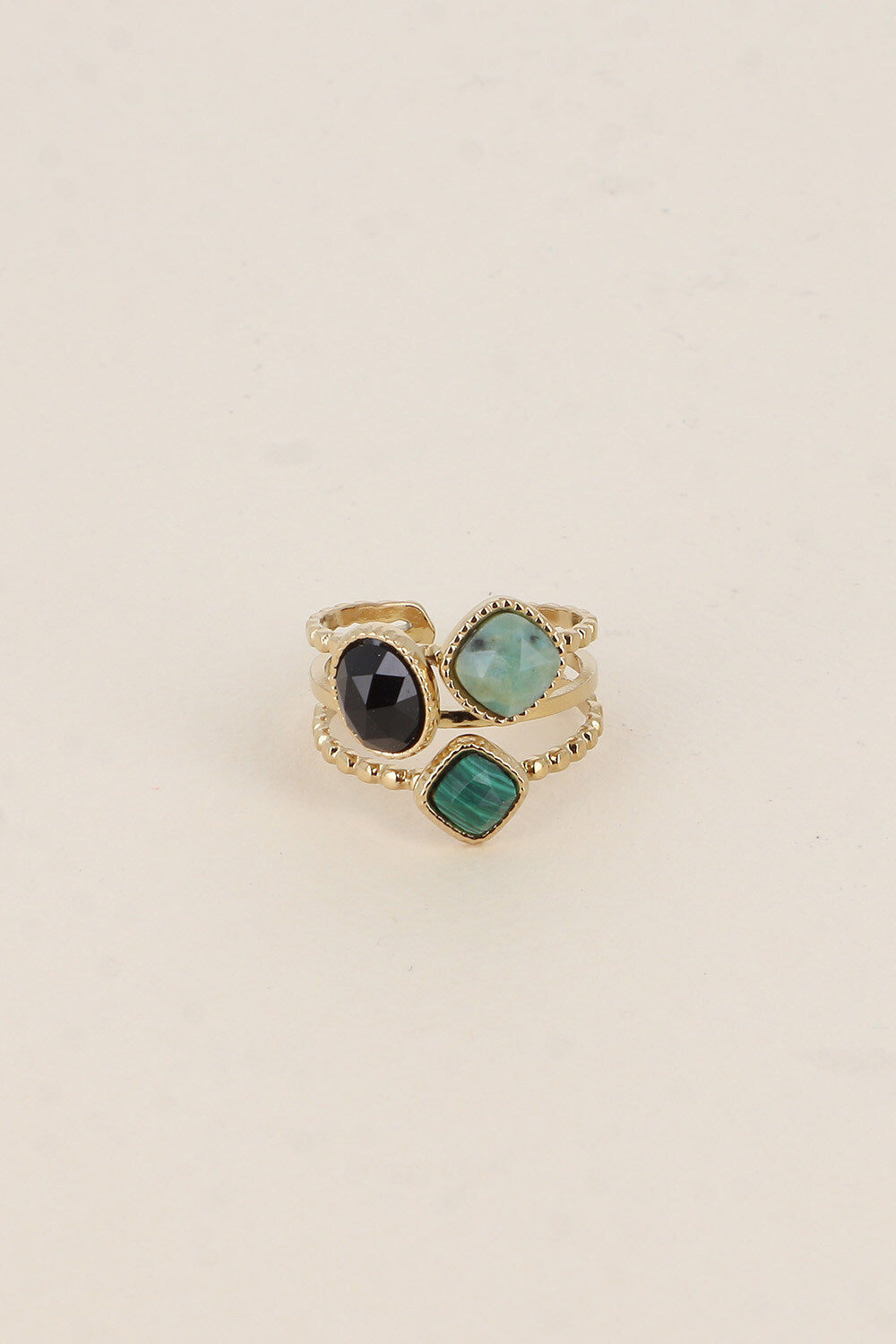 Ring, forest milgrain