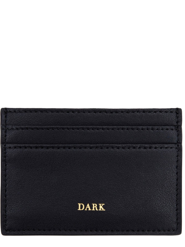 Leather Card Holder Nappa, Black