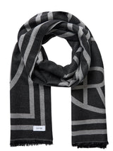 HARTLEY 1  Scarf, Dark Grey