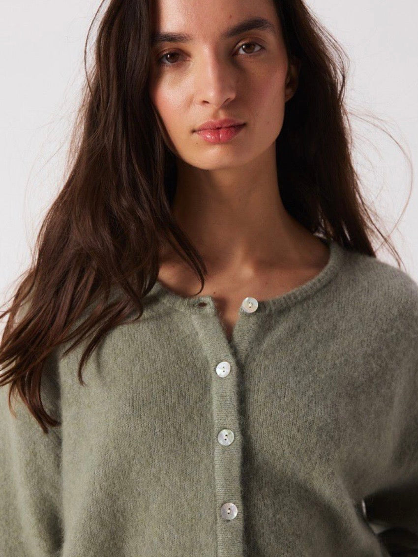 Vitow cardigan, Green