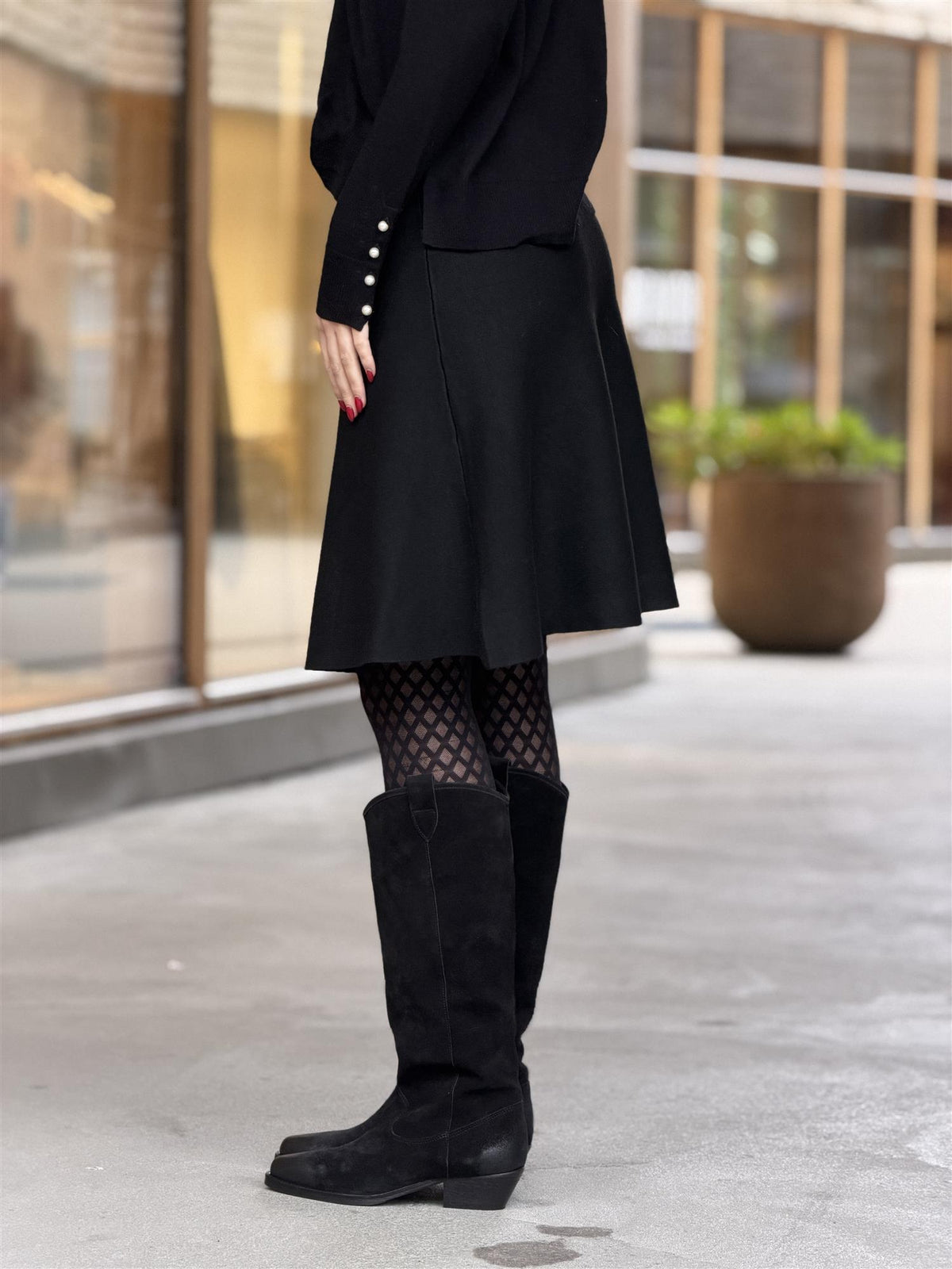 Lena Skirt, Black