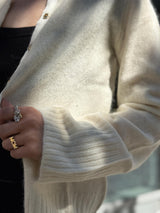 DUNA Cardigan, Off white