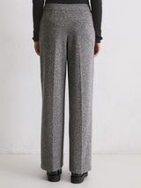 Jersey pants, wide leg