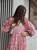 Cotton Slub Midi Dress, Summer Fields