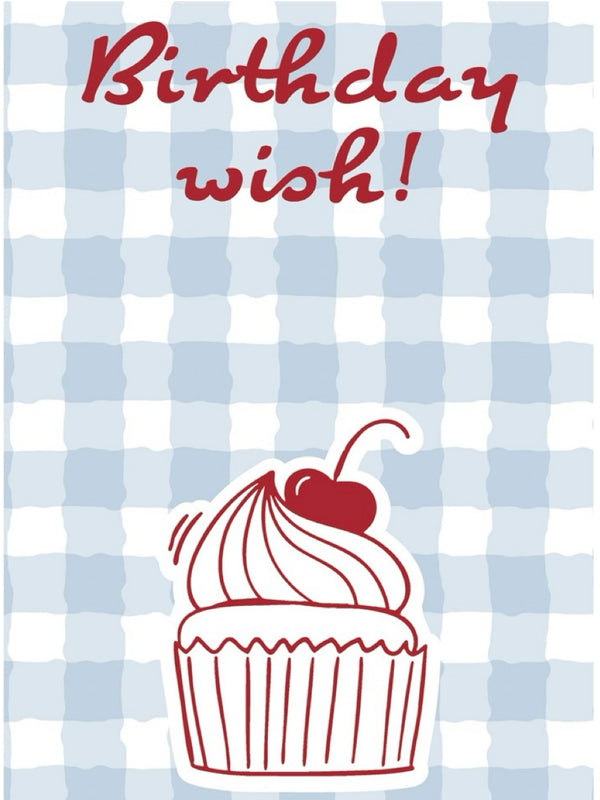 Birthday wish postcard