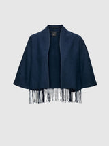 Keyla Lambswool Jacket, Navy