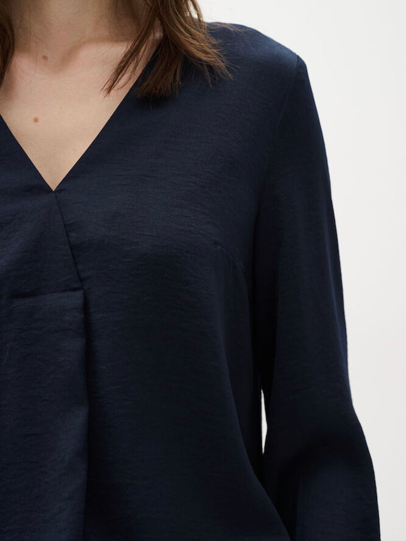 Rinda IW Blouse, Marine Blue