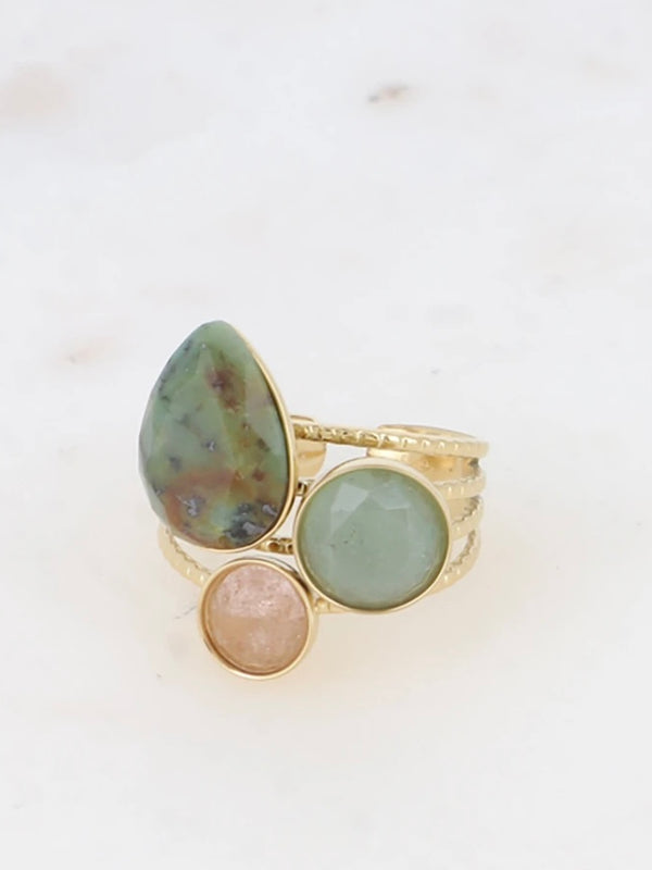Ring, Gold/Kaki