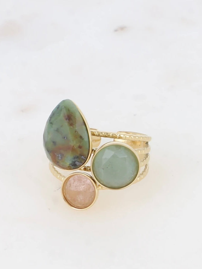 Ring, Gold/Kaki