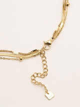 Foxy necklace, Gold