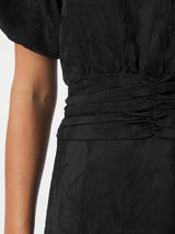 Sulli Jacquard Dress, Black
