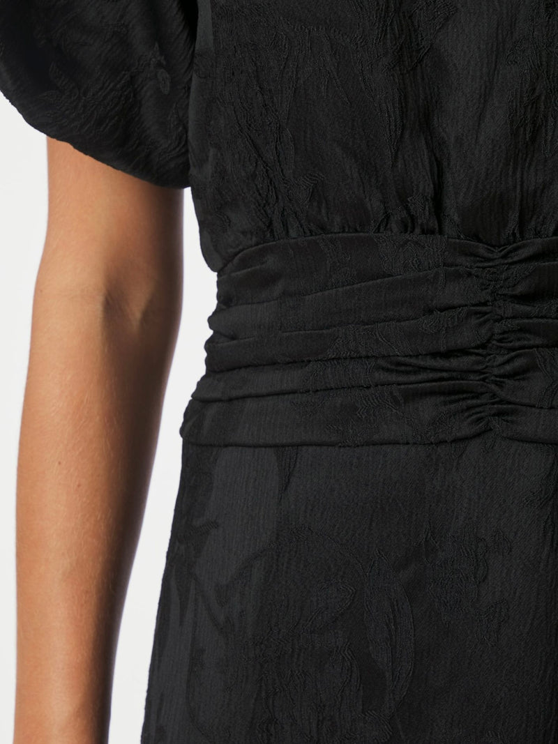 Sulli Jacquard Dress, Black