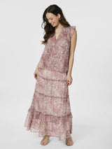 Izar Blur Graphic Top, Evening Rose