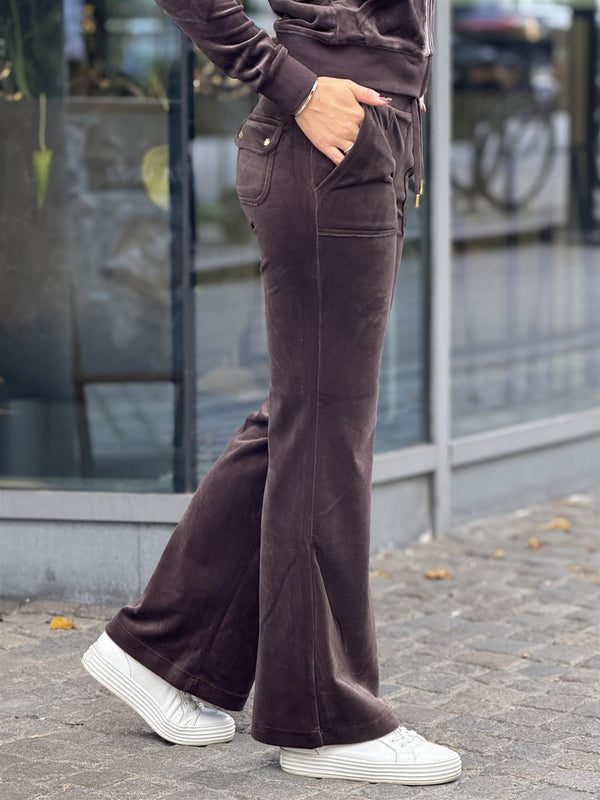 Layla Gold Low Rise Pocket, Brown