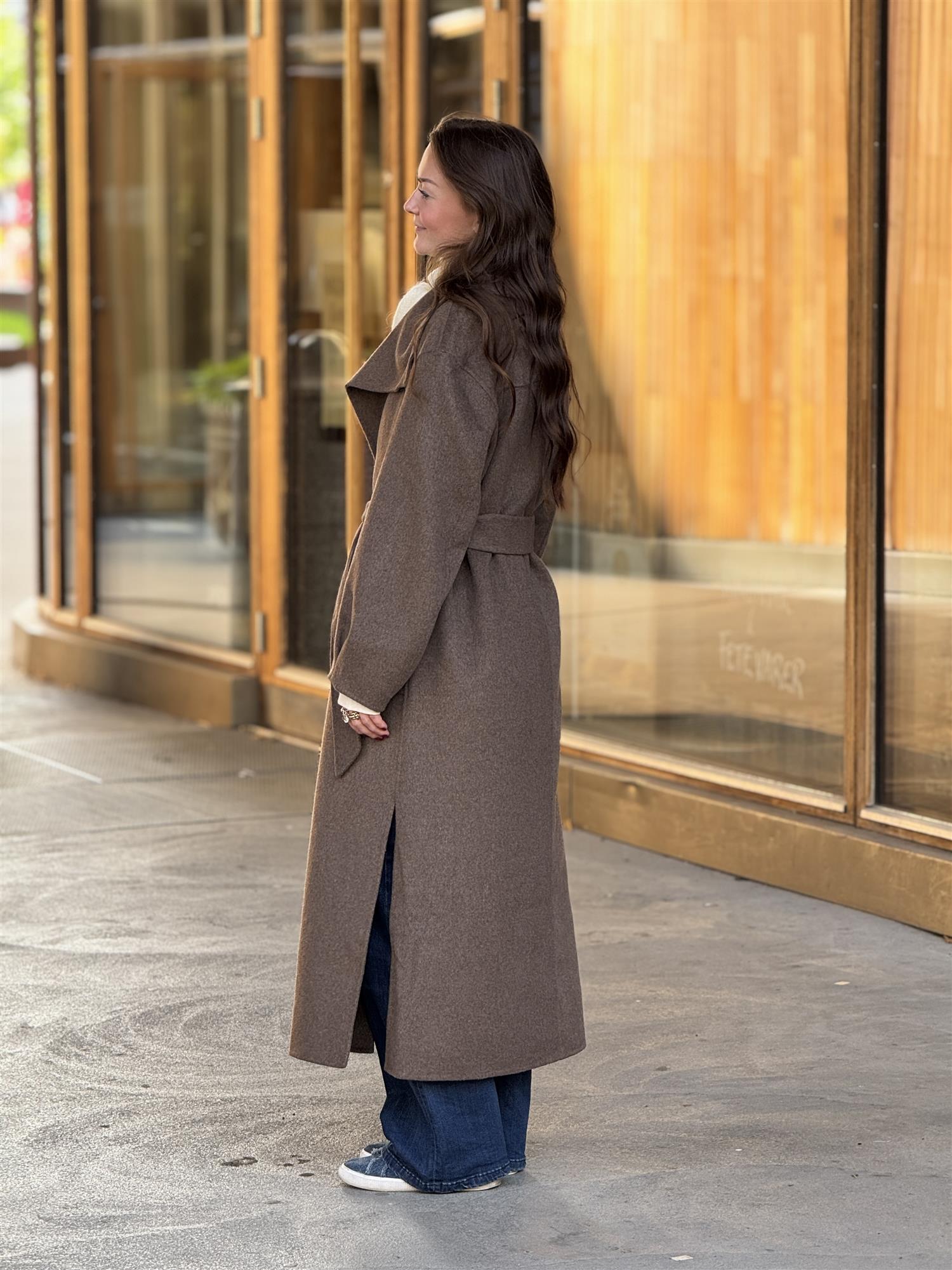 Barbro Coat, Brown