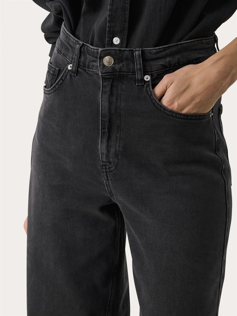 Simona PW Jeans, Washed Black