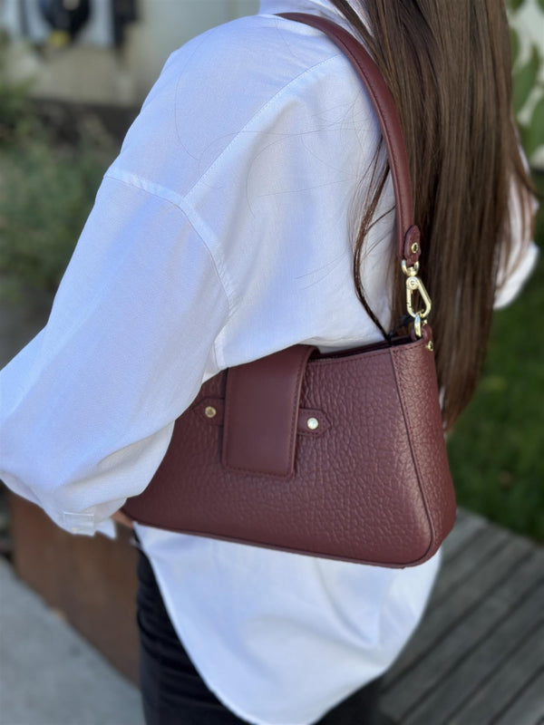 Fleuves small shoulderbag, Bordeaux