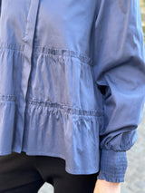 ISLA SOLID 95 shirt, Indigo Blue