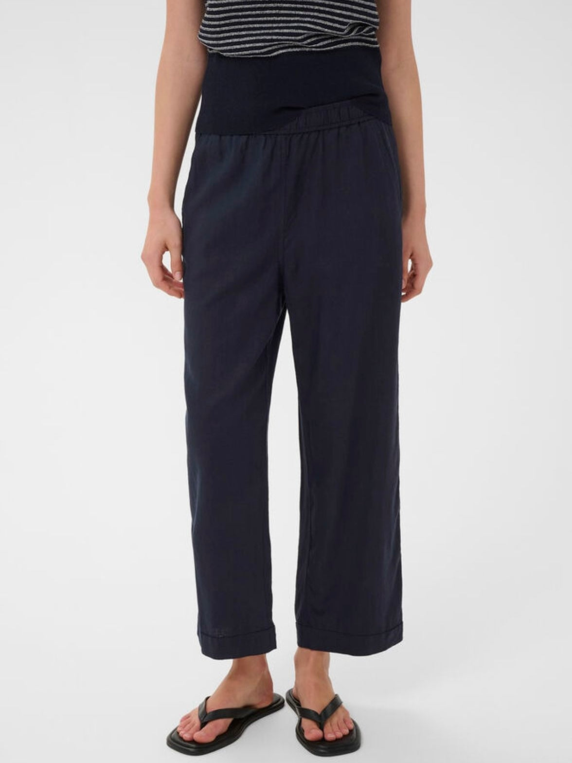 Rimone IW Driza Culotte Pants, Dark Blue