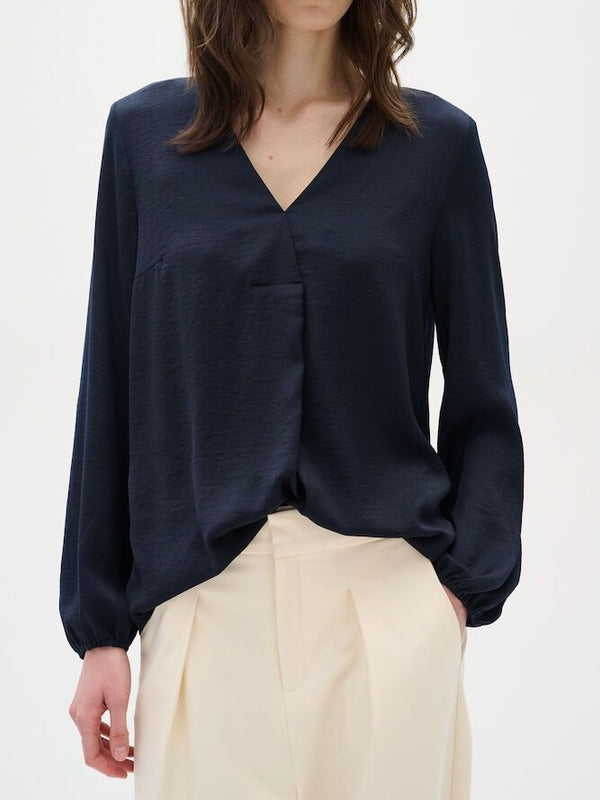 Rinda IW Blouse, Marine Blue