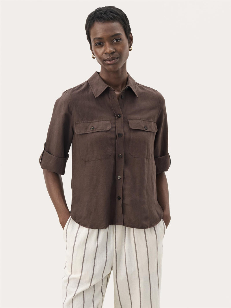 Rayani PW Shirt, Brown