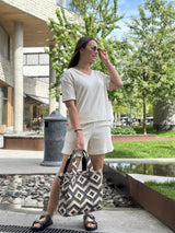 Rosemaya PW Shorts, Eggnog