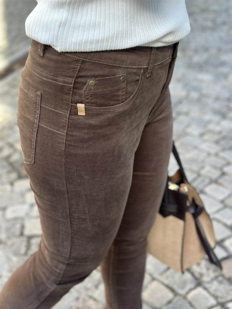 Janina - Jeans, Brown