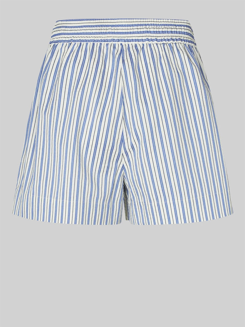 Serifa Shorts, White/Blue
