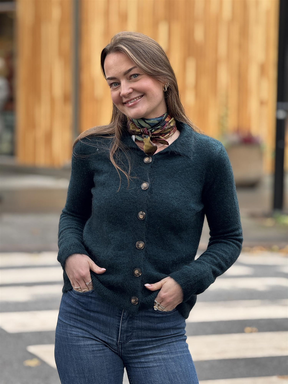 Alia Cardigan, Green